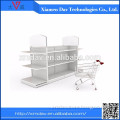 fabric standing display stand shoes display rack supermarket clothes shelves , shoe display holder